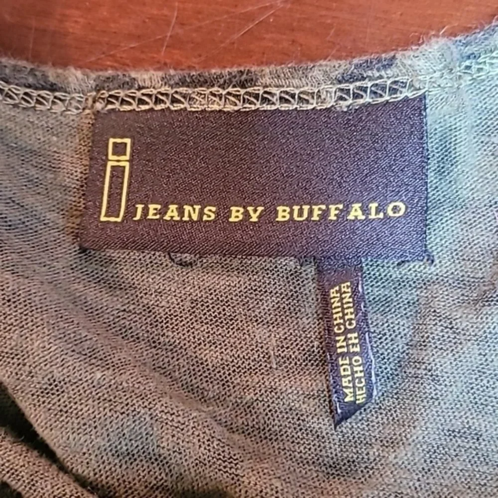 𝅺I jeans by Buffalo Animal print with lace & beads - Picture 3 of 5